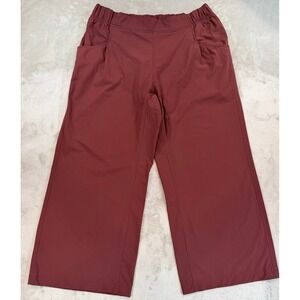 Mountain Hardwear Womens Capri Pants Ripstop Hiking Outdoor Maroon Size M